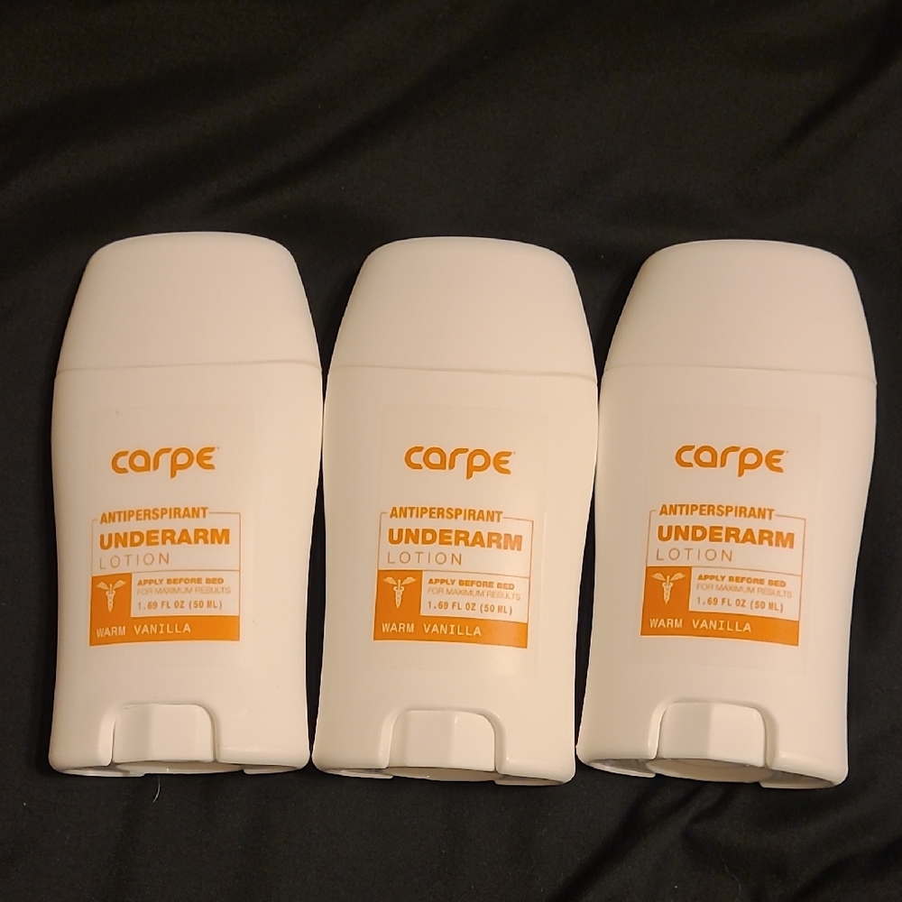Custom Listing - Carpe Antiperspirant Underarm Lotion - Warm Vanilla